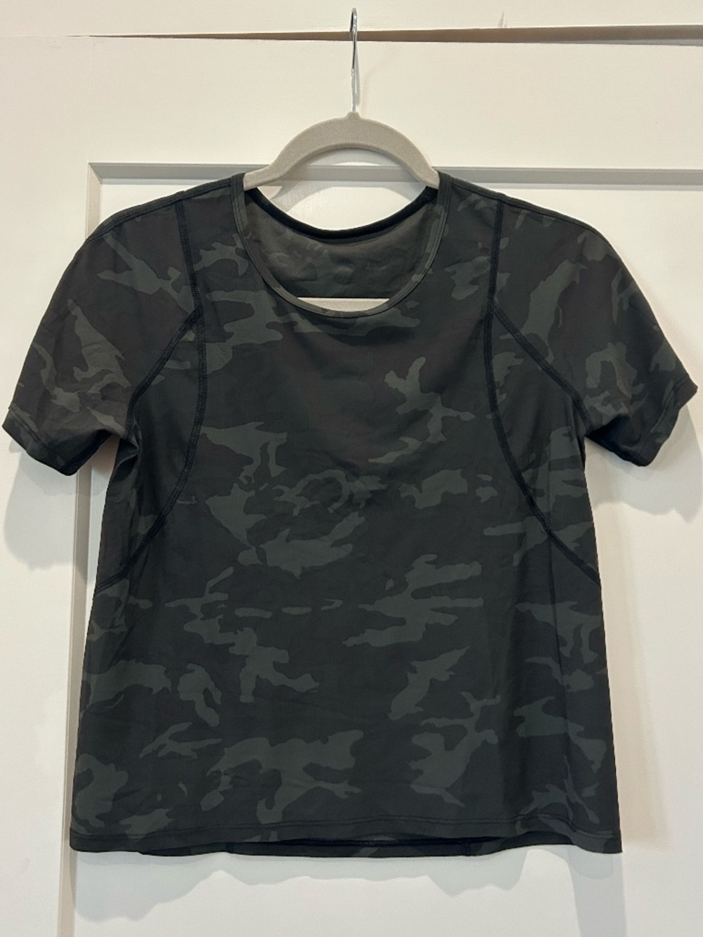 Lululemon Camo Workout Tee